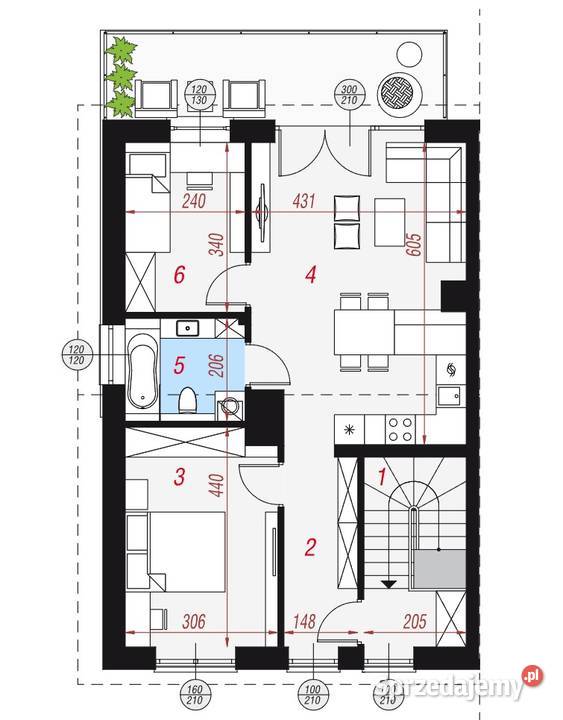 Mieszkanie 64m2 na sprzedaż Skawina gazowe