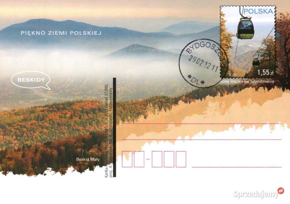 Całostki karty pocztowe 2012r Konin
