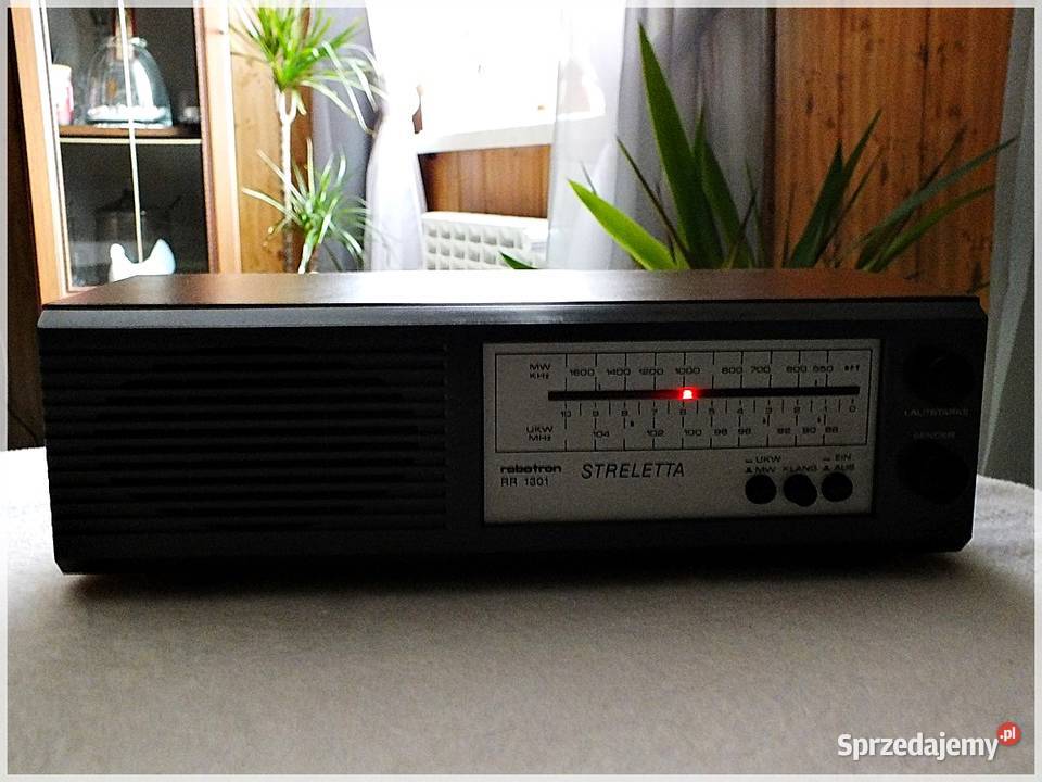 Stare Radio Streletta RR1301 Robotron RFT z lat lubuskie Żary