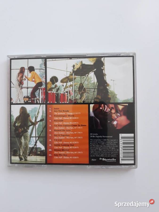 Niezapomniany koncert GRAND FUNK RAILROAD Live CD podkarpackie Rzeszów