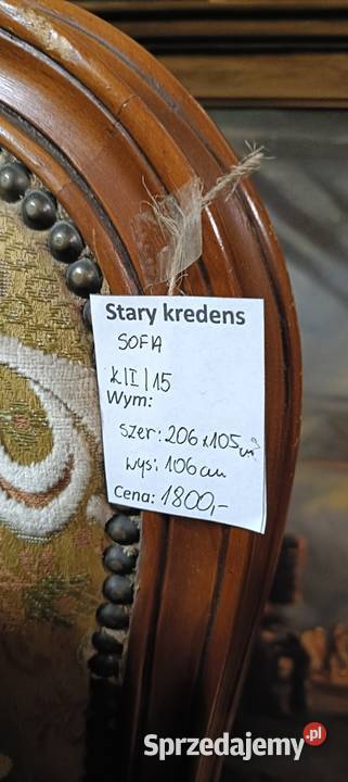 sofa ślicznie zdobiona śląskie Bielsko-Biała