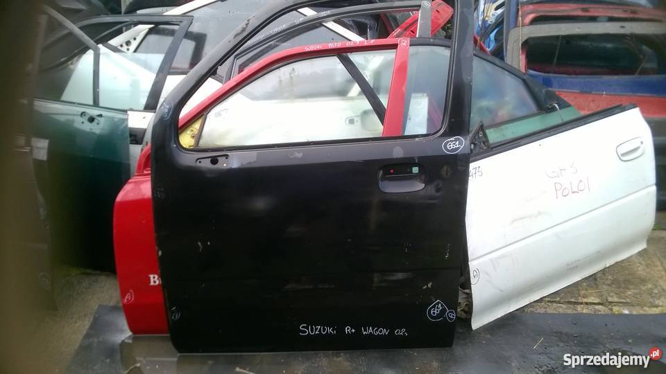 SUZUKI R WAGON DRZWI LEWE 2000 2001 2002 2005 Układ napędowy dolnośląskie