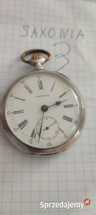 zegarki kieszonkowe z1900r srebrne pr0800