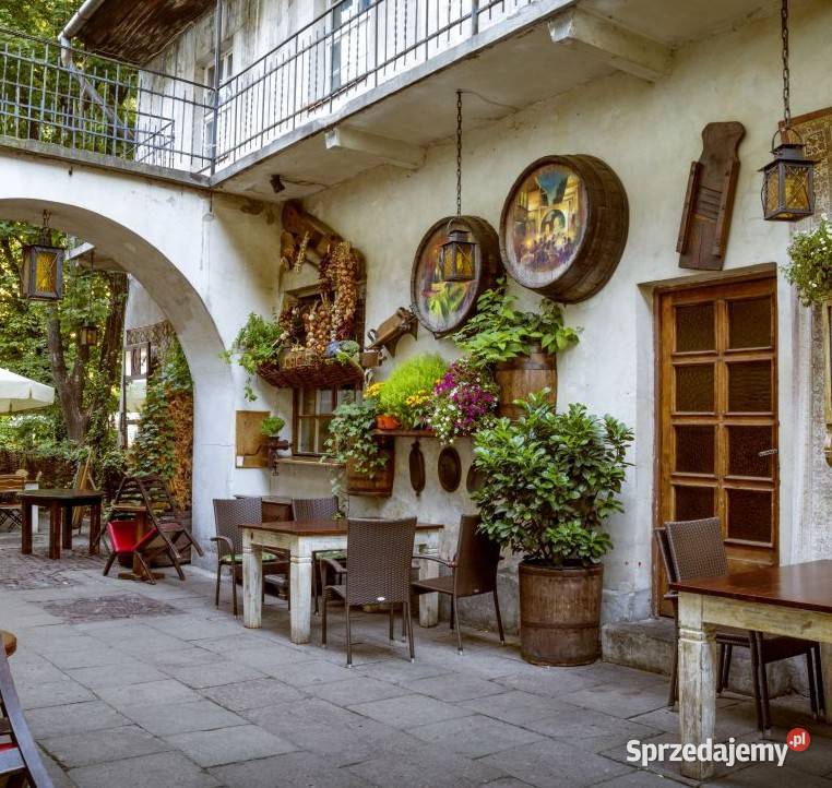 Klimatyczna latarnia lampa loft karczma pub Kraków