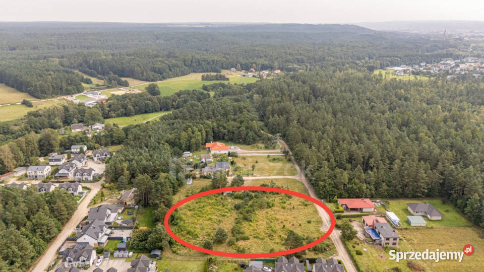 sprzedaży działki Orle 2050m2 utwardzona pomorskie sprzedam