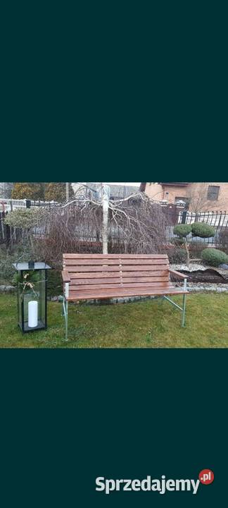 Ławka ogrodowa bujana huśtawka Łuszkowo