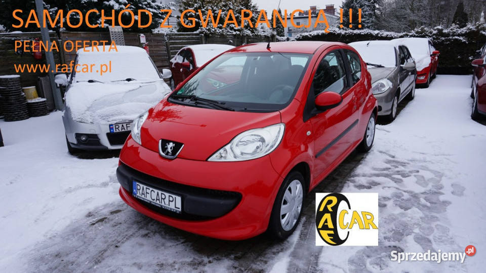 Peugeot 107 z Niemiec Gwarancja 998cm3 Zielona Góra