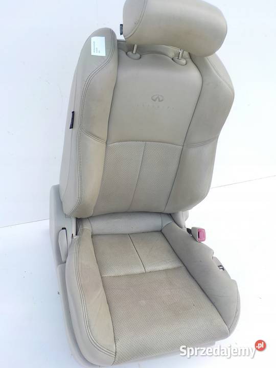 FOTEL PASAŻERA PRAWY INFINITI G35 COUPE 0308R Wyposażenie wnętrza