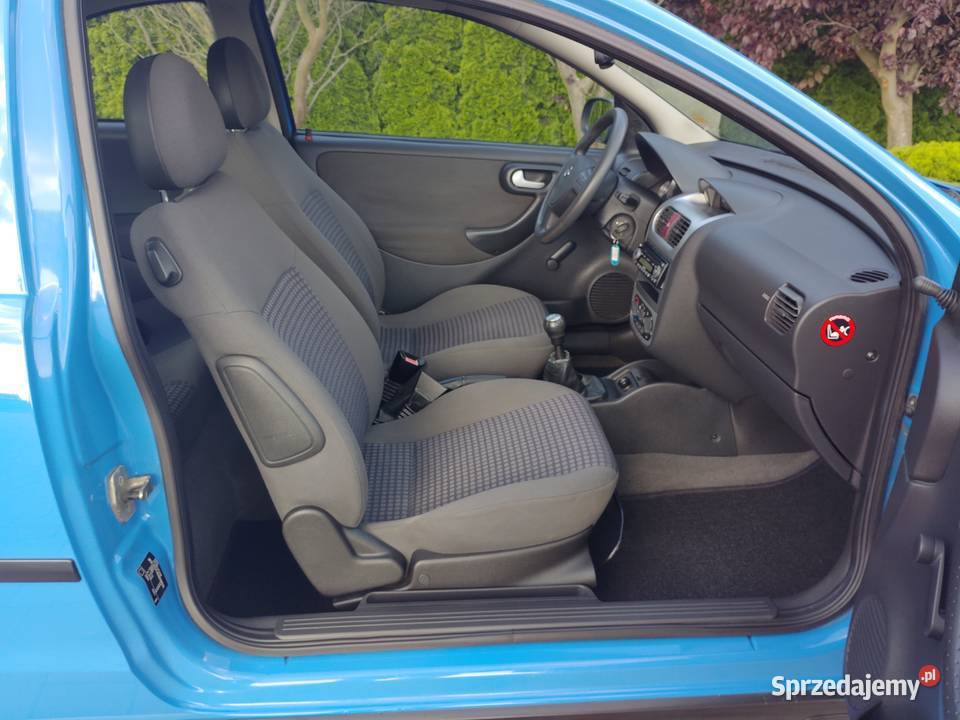 Opel Corsa C 12i 75 96000 ŁADNA Klima opłatach z nieuszkodzony Witkowo