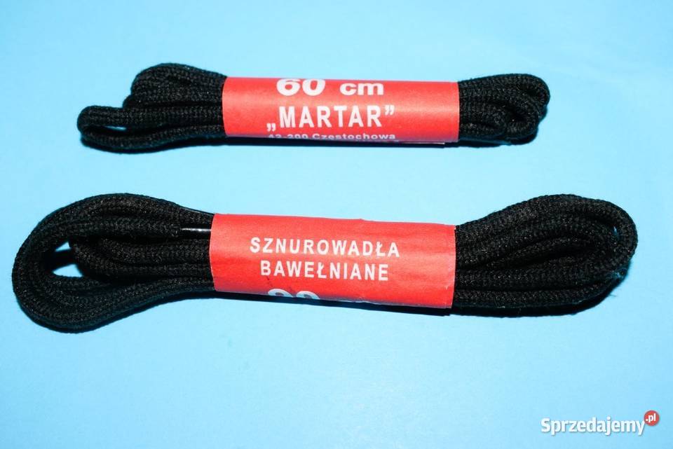 Sznurówki sznurowadła bawełniane dwie pary w Chełmno