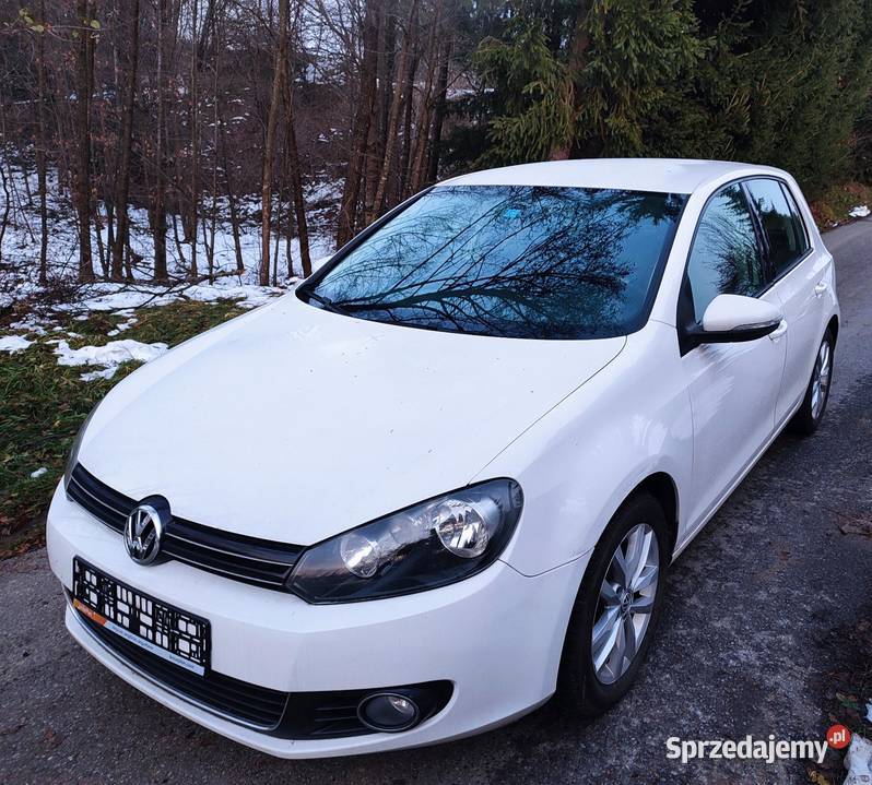 Ładny Volkswagen Golf VI 16 tdi 105 2010 prosto Domaradz