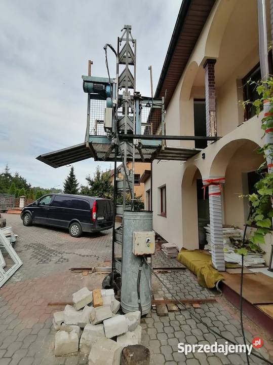 Winda budowlana GEDA 500z podnośnik Łomża