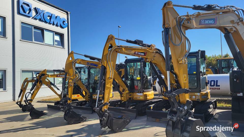 Minikoparka XCMG XE35E 4 tony