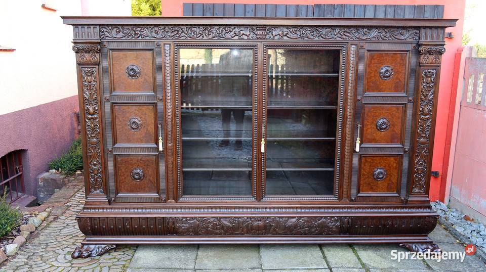 Unikatowa Neorenesansowa Biblioteka Lwie Łapy Ziębice