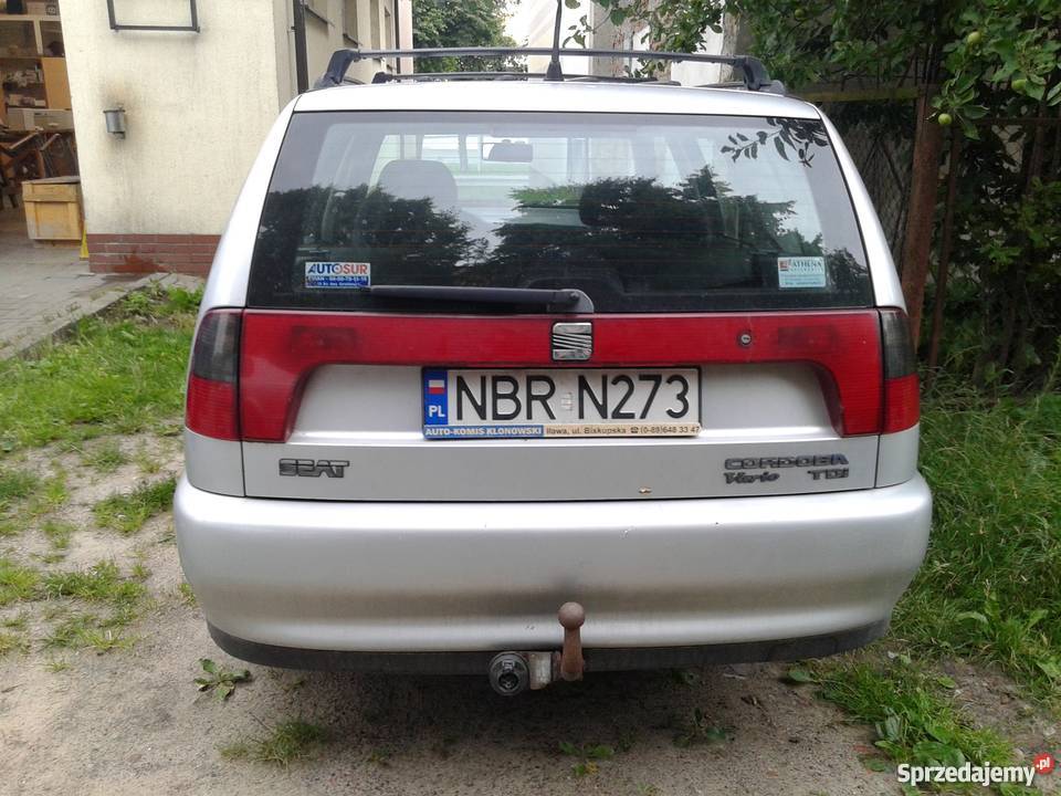 Seat Cordoba Seat Cordoba Vario 19 TDI spalanie immobilizer Cordoba Braniewo