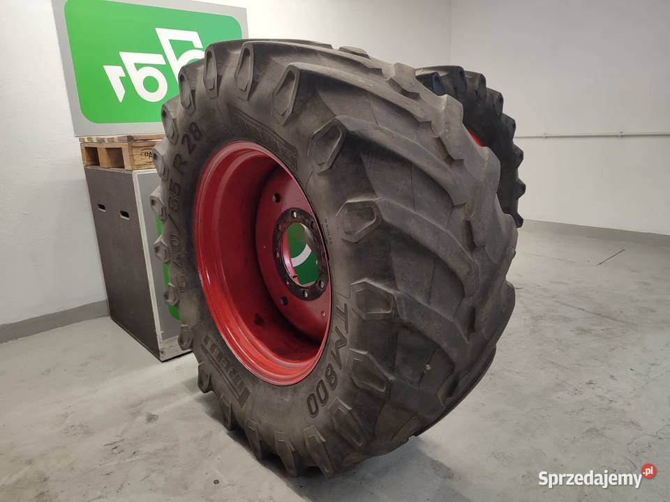 Komplet kół FENDT 716 2002r 54065 R28 wielkopolskie Wilkowo