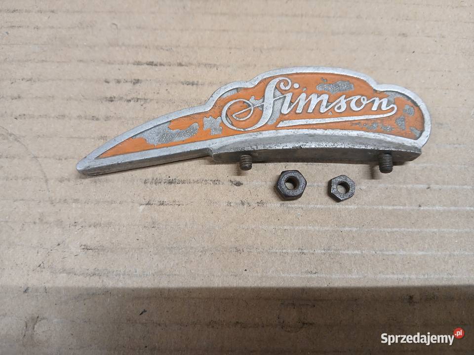 Simson Sr 1 Sr 2 znaczek emblemat przedniego Pozostałe Kieźliny