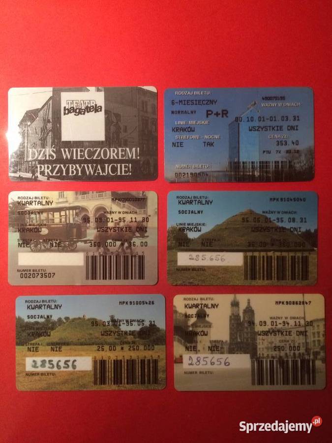 783 Bilety Komunikacji Miejskiej Kraków