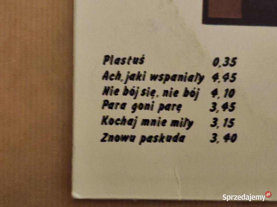 1985 Banda i Wanda Mamy czas Płyta gramofonowa pop świętokrzyskie Kielce