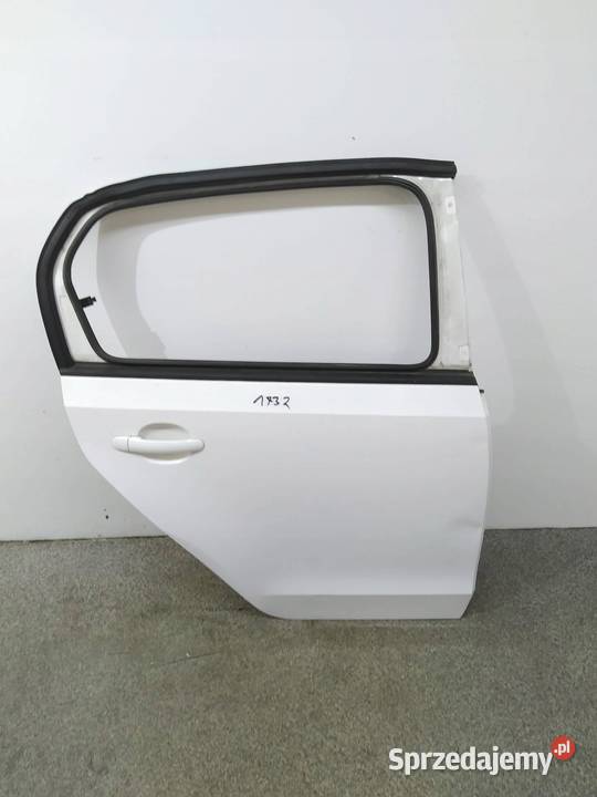DRZWI PRAWE TYŁ LB9A Skoda Citigo I 2011 Drzwi