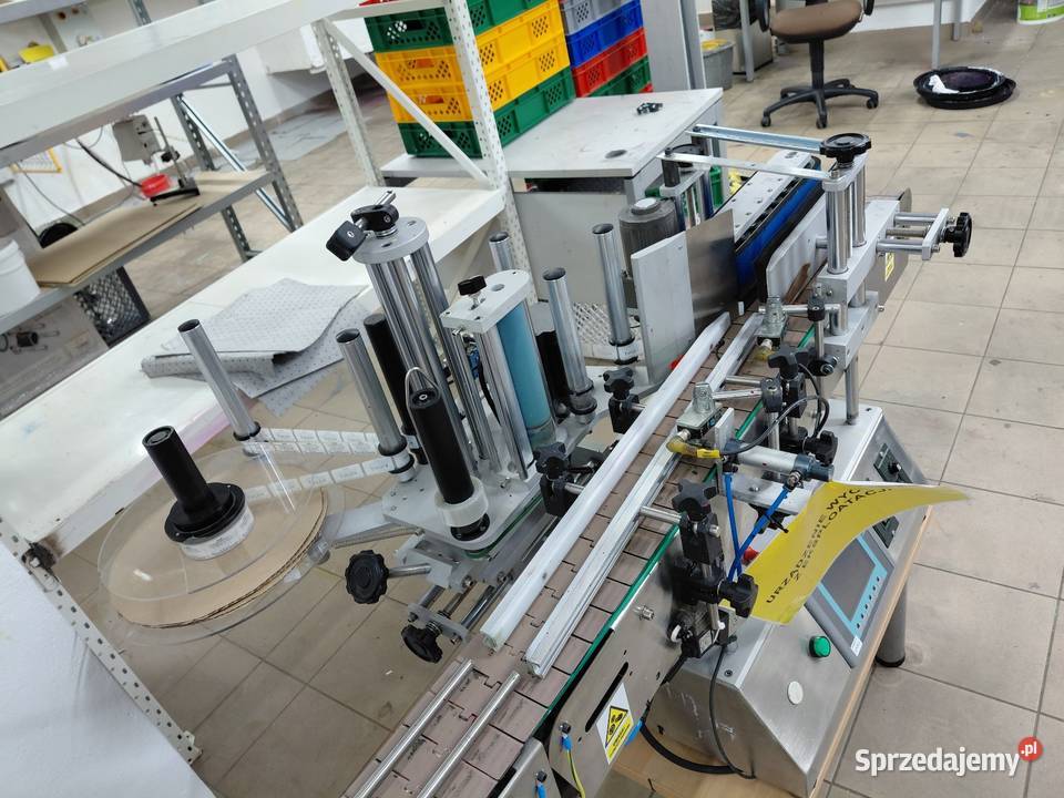 Etykieciarka automatyczna do pojemników 25 ml i Gliwice