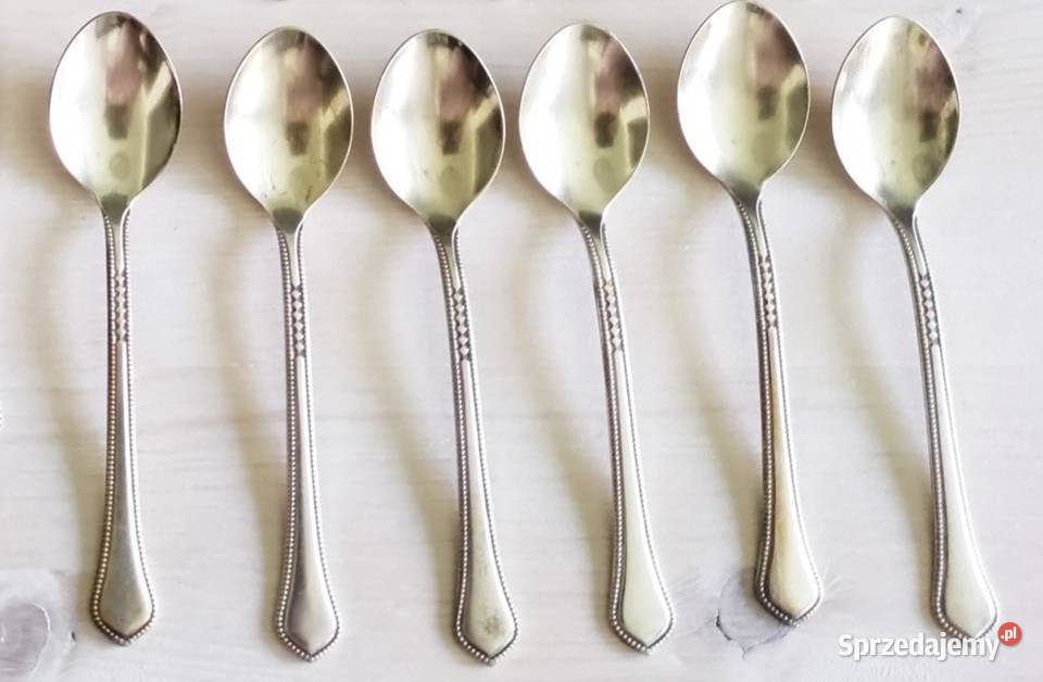 łyżeczki do herbaty kolor złoty Wyposażenie wnętrz Wrocław