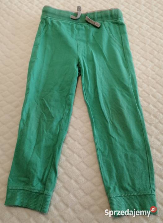Spodnie dresowe zielone 98 Baby Odzież Spodnie Czeladź