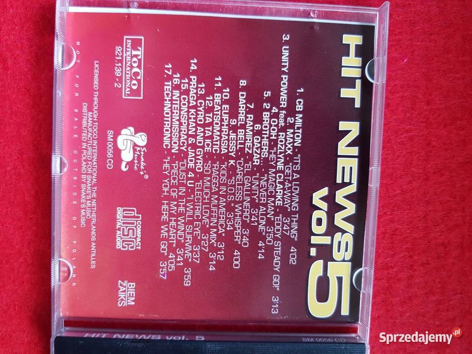 hit news vol 5 1993 Electronic Euro House Kielce