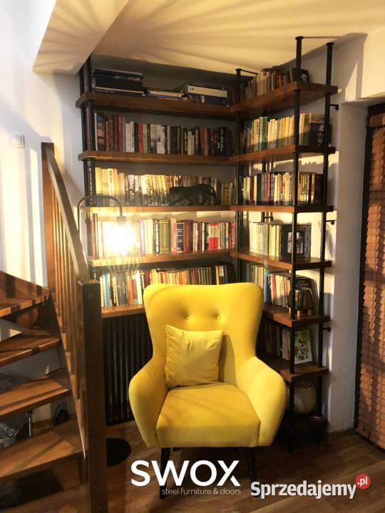 Regał Biblioteczka Meblościanka LOFT na Książki mazowieckie Warszawa