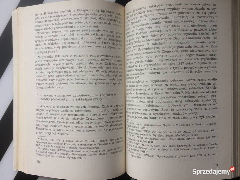 3685 Ruch Zawodowy Na Pomorzu Zachodnim W Antykwariat Szczecin