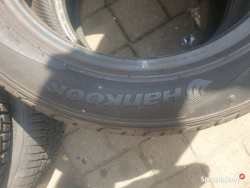 Dwie sztuki opon lato 19555 R15 5 mm bieżnika 195 sprzedam