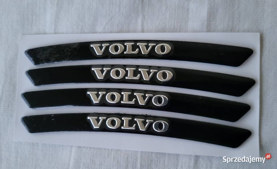 Naklejki Emblematy na felgi Volvo 4 sztuki Nowe śląskie Gliwice