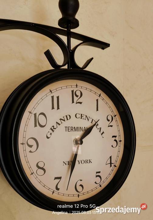 Zegar dwustronny Grandę Central Terminal sprzedam