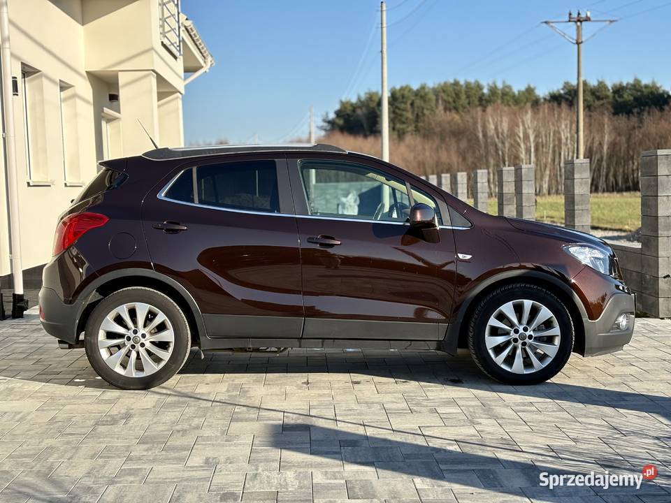 OPEL MOKKA Belgia Zadbany Piękny skórzana tapicerka Czarna