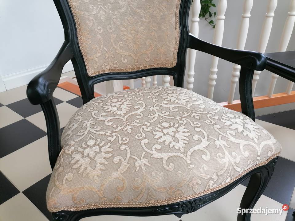 Stylowy fotel ze stolikiem Lubań sprzedam