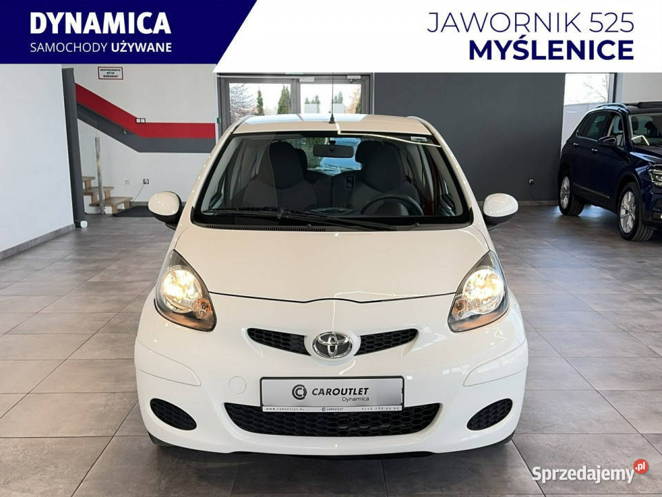 Toyota Aygo 10 68 M5 2011 r klimatyzacja manualna Myślenice