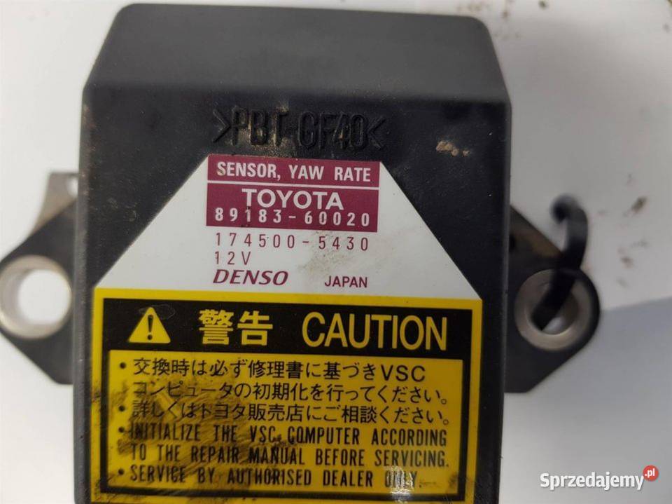 SENSOR AIRBAG TOYOTA FJ CRUISER 8918360020 Lipno