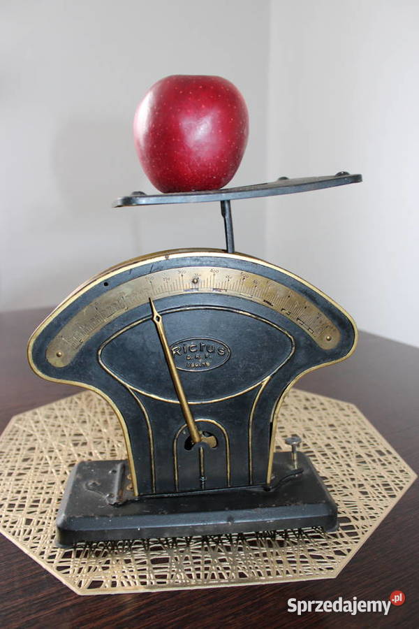 Niemiecka zabytkowa waga do listów Rictus Wrocław