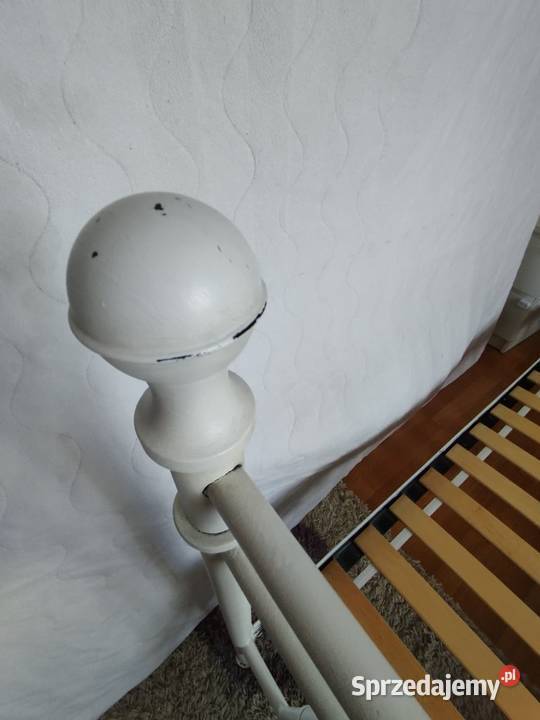 Łóżko metalowe Noresund IKEA 160x200 Stelaż Łóżka wielkopolskie Fałkowo