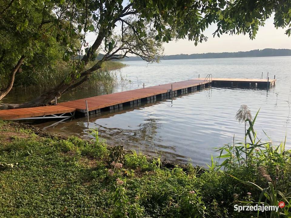 Aluminiowy pomost pływający lekki trwały Ostróda