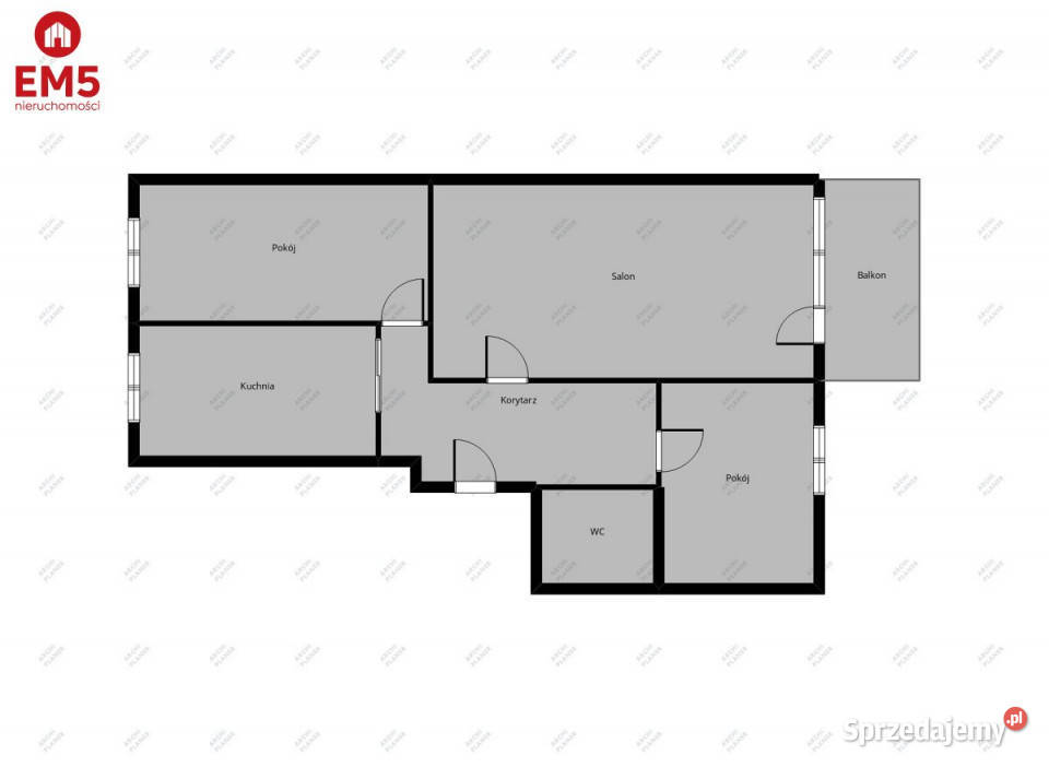 Mieszkanie Białystok 60m2 3 pokoje spółdzielcze własnościowe Sprzedaż