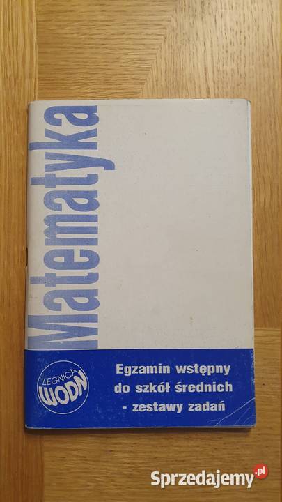 Zbiór zadań z matematyki szkół średnich sprzedam