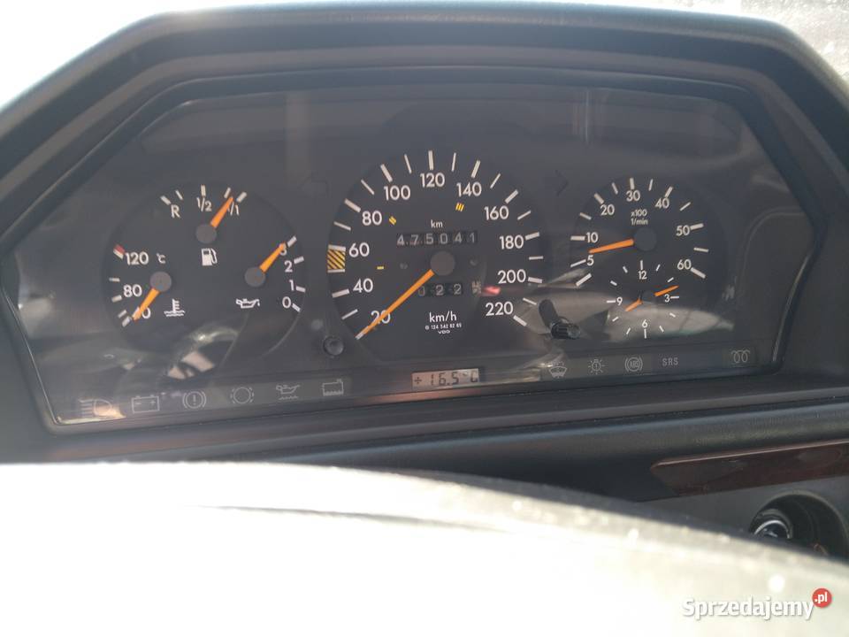 Mercedes W124 Eklasa 30D książka serwisowa ASO małopolskie Trzebinia