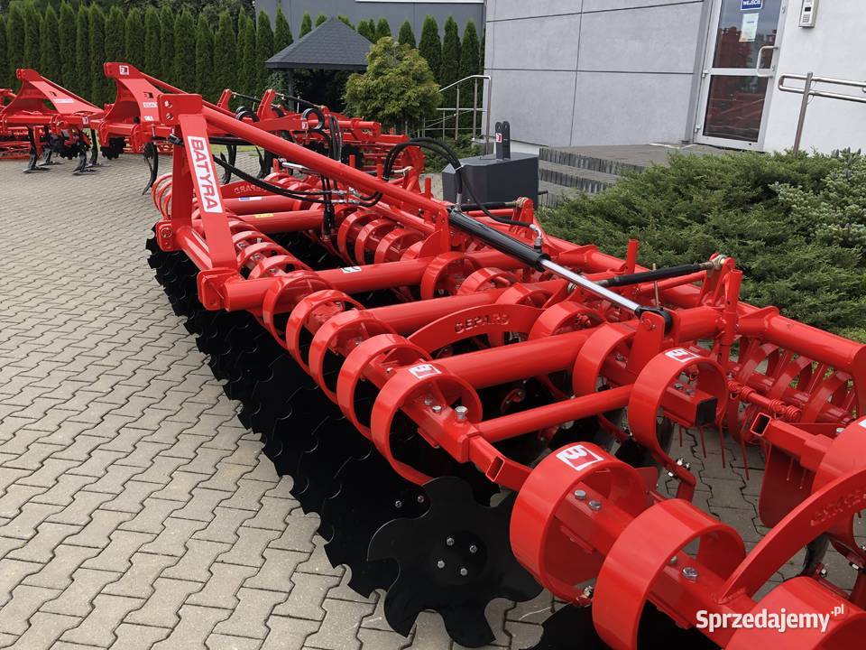 Brona talerzowa 4m 40 m BATYRA hydraulicznie nieuszkodzony Lublin sprzedam