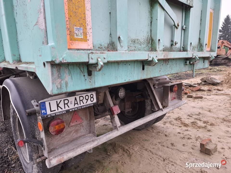 Przyczepa dwuosiowa wywrotka kiper 30 m Wola Trzydnicka