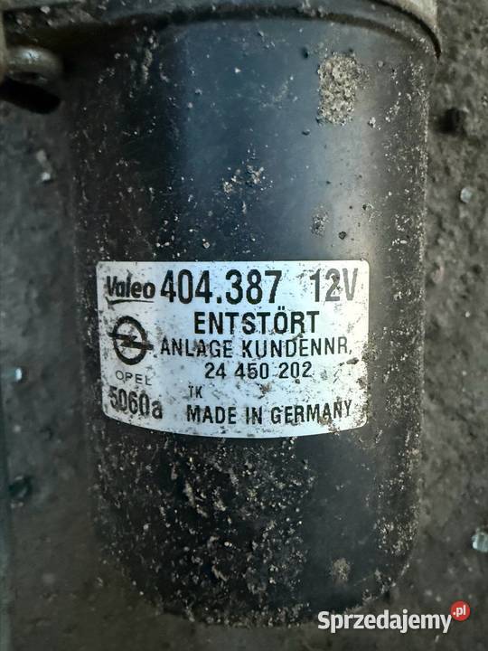 SILNICZEK MECHANIZM WYCIERACZEK OPEL ASTRA G