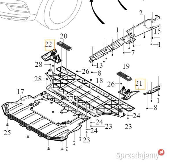 VOLVO C40 EX40 XC40 EV lewa oslona pokrywa Gadgety motoryzacyjne