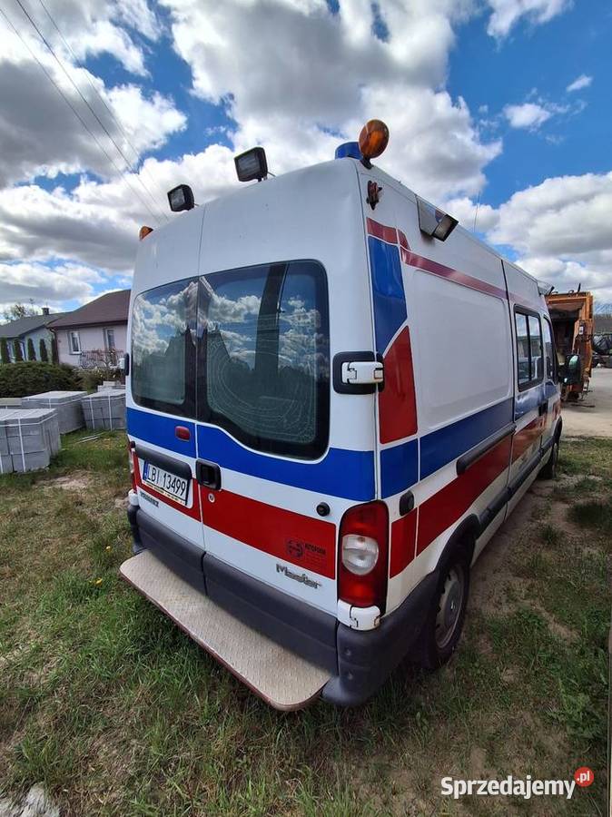Master 25dci ambulans kampervan Międzyrzec Podlaski
