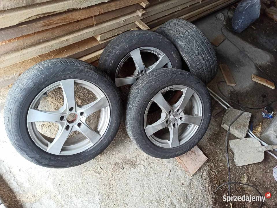 Alufelgi 5x120 17 z oponami OpelBMWVw Nowy Targ