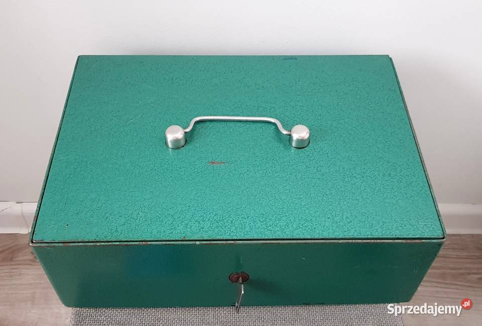 stara kasetka metalowa PRL 1974r Dom i Ogród Ruda Śląska